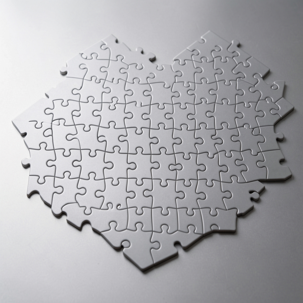 Eyfel Kulesi 3 boyutlu plastik puzzle, 216 parça, tamamlanmış hali ile gümüş rengi yüzey