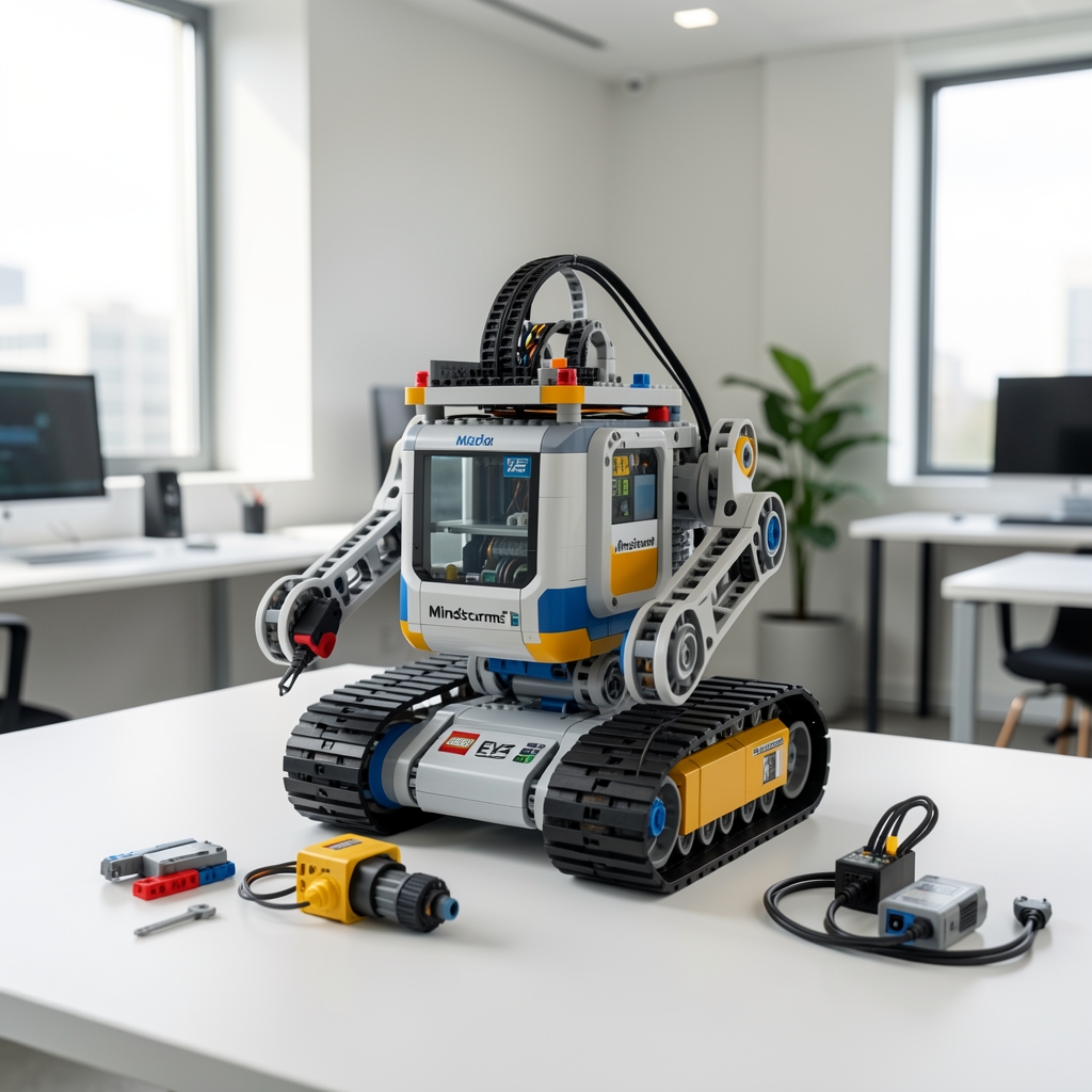 LEGO Mindstorms EV3 robotik programlama seti 541 parça motor ve sensörler dahil 10 yaş ve üzeri çocuklar için