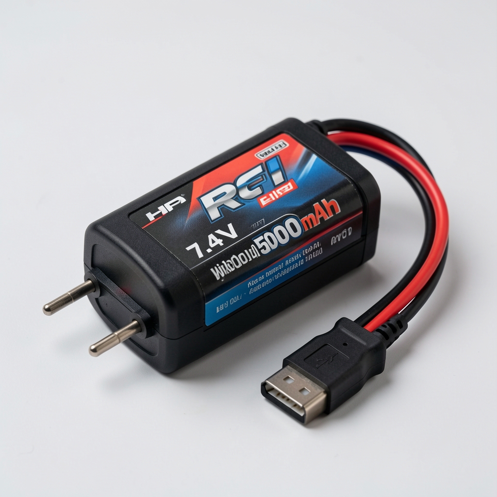 RC LiPo batarya 7.4V 5000mAh yüksek kapasiteli şarjlı pil Traxxas Arrma HPI uyumlu aksesuarlar
